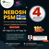 Enrol NEBOSH PSM Course Virtual Live Training from Green World Group
